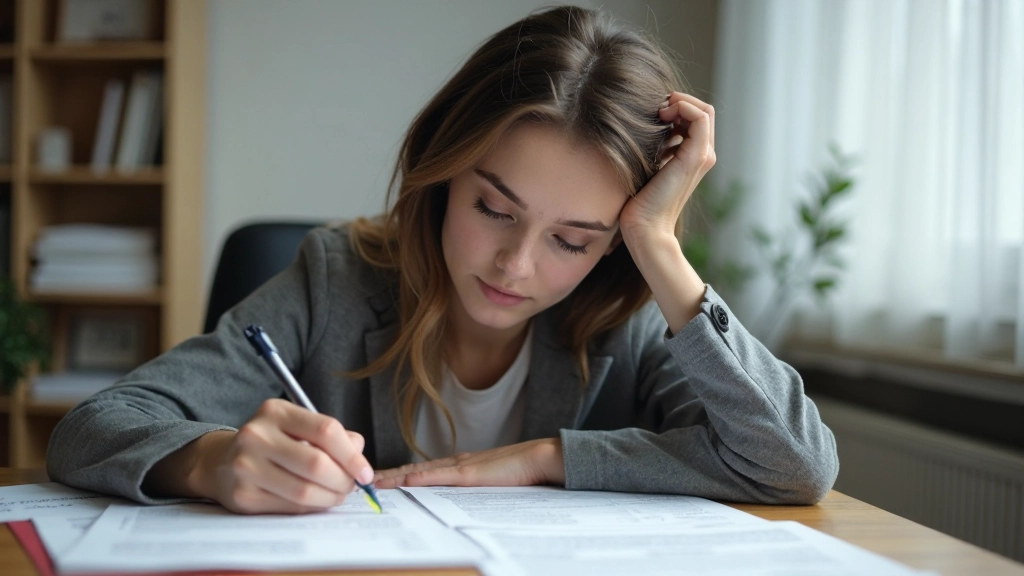 Профессиональное изображение человека во время концентрированной работы с материалами